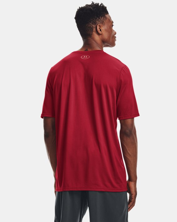 Men's UA Locker 2.0 Short Sleeve, Red, pdpMainDesktop image number 1